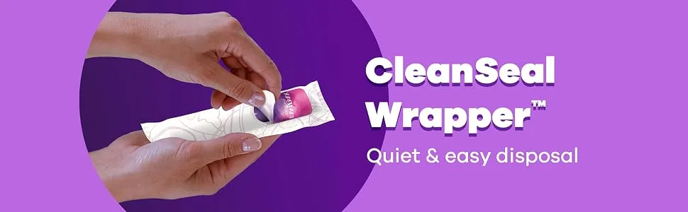 Tampax Radiant Tampons Multipack, Regular/Super/Super Plus Absorbency, With Leakguard Braid, Unscented, 28 Count x 4 Packs (112 Count total) Regular/Super/Super Plus Multipack - CleanSeal Wrapper