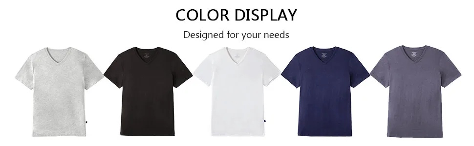 BAMBOO COOL Men's T-Shirts Solid Short Sleeve V-Neck T-Shirt Multipack Bamboo Viscose T-Shirt for Men Black(2-pack) X-Large - product information 26