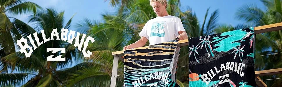 Billabong Men's Classic Printed Straw Lifeguard Hat One Size Blue - Accessories