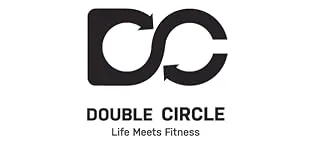 Double Circle Quick Adjust Numbered Straps for Gymnastic Rings - Carabiner System and Exercise Video Guide for Full Body Workout, Calisthenics, and Home Gym - Double Circle logo