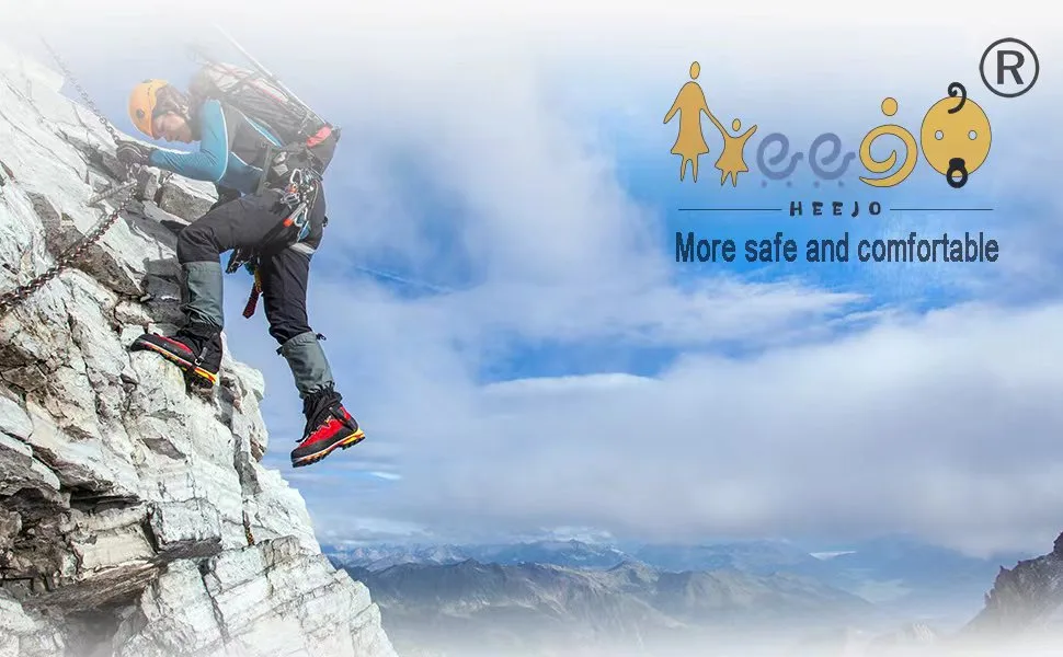 HeeJo Climbing, Safety Safe Seat Belt for Outdoor Tree Climbing, Outward Band Expanding Training Large Size,Climbing Gear - climbing harness