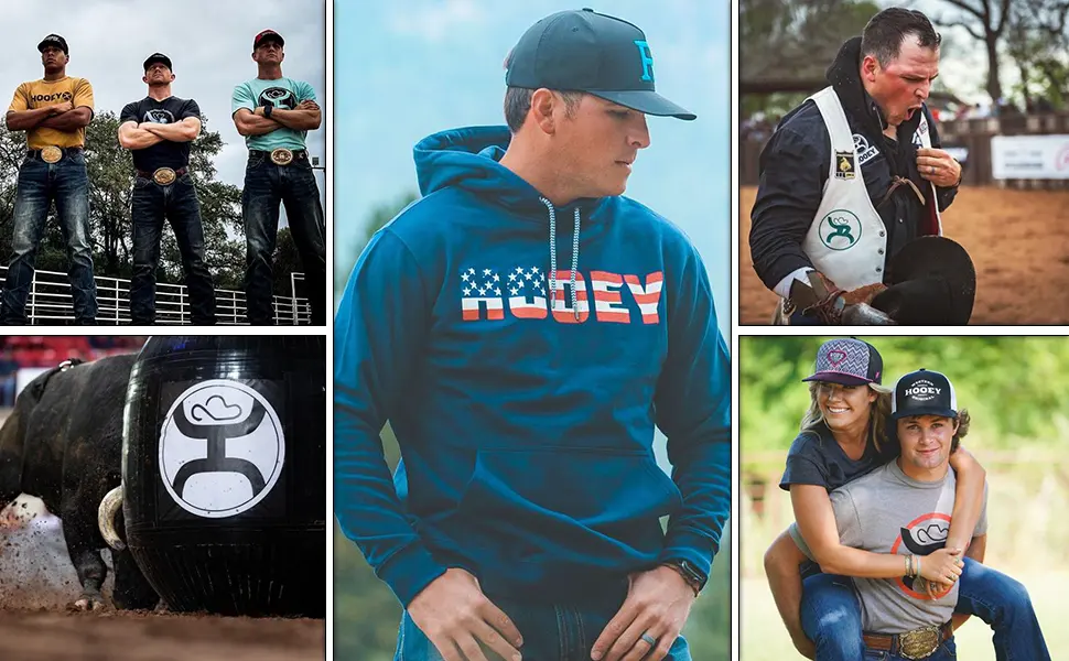HOOEY Texican Adjustable Snapback Hat Navy - product information 3