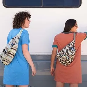 KAVU Rope Bag - Sling Pack for Hiking, Camping, and Commuting Beach Paint - KAVU Rope Bag