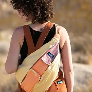 KAVU Rope Bag - Sling Pack for Hiking, Camping, and Commuting Beach Paint - KAVU Rope Bag