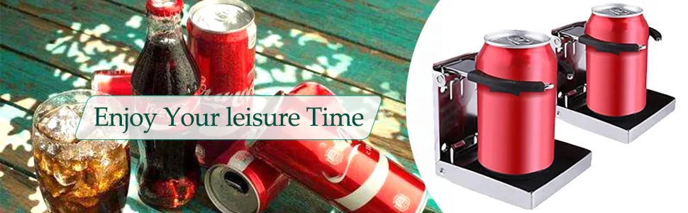 Marinebaby Stainless Steel Adjustable Folding Cup Drink Holders Marine/Boat/Caravan/car (Cup Holder (2pcs)) - 9931