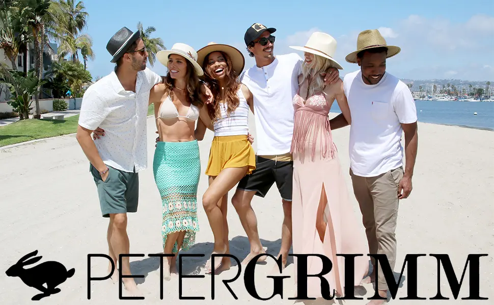 Peter Grimm Depp Fedora Hat Large-X-Large Brown - PETER GRIMM HAT FEDORA COSTA LIFESTYLE LIFEGUARD BEACH SUMMER DERBY STYLE FASHION SUN MEN BRIM STRAW