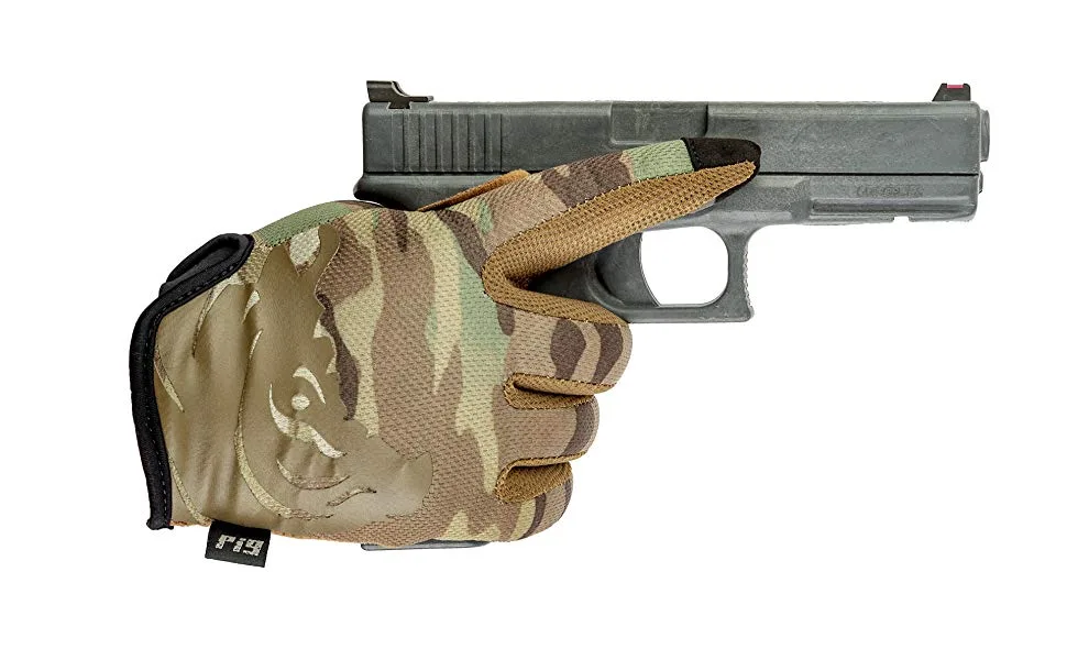 PIG Full Dexterity Tactical (FDT) Delta Utility Gloves Black Medium - delta glove