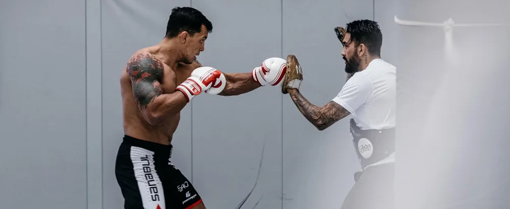 Sanabul Core Series Gel Boxing Kickboxing Bag Training Gloves White/Red 14 oz - Sanabul Core Boxing Gloves for boxing training sparring with good wrist support