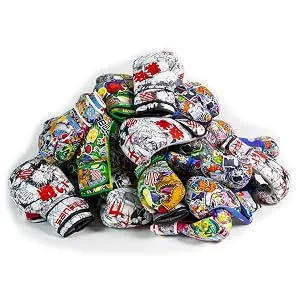 Sanabul Sticker Bomb Adult Boxing Kickboxing Training Gloves Manga Action 12 OZ - stikerbomb