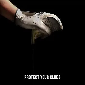USA Golf Head Covers for Driver & Fairway Woods - Premium Leather Headcovers, Designed to Fit All Woods and Drivers Navy - Skydream Golf - Golf Driver & Fairway Head Covers