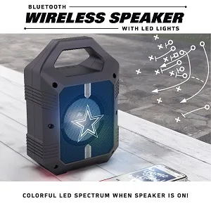 SOAR NFL Unisex ShockBox XL Wireless Bluetooth Speaker Chicago Bears One Size Team Color - product information 8
