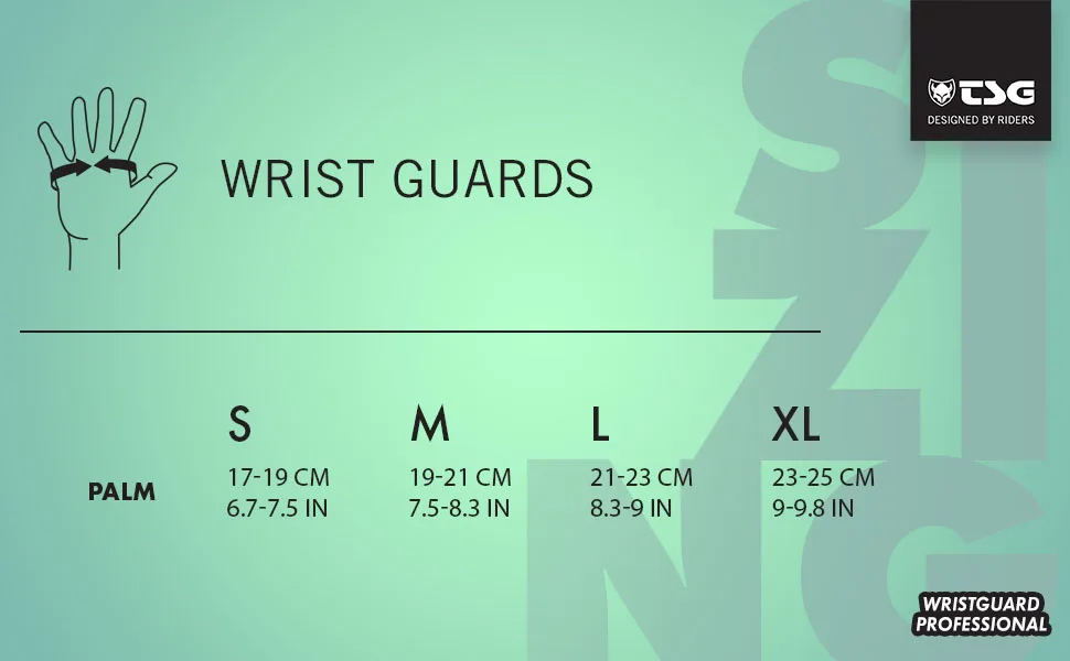 TSG Professional Wristguard, Ergonomic Splint, Palm, Wrist Support, Hardshell, Snowboarding, Skiing, Downhill, Skateboarding, Swiss Design, Black Small - An ergonomically designed splint with full wrap straps provides palm protection and wrist support