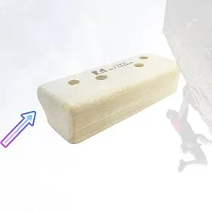 TWO STONES Campus Rungs Set for Campus Board, Campus Board Holds for Bouldering Training, Wood Rock Climbing Holds for Campus Board Rungs - Climbing Campus Rungs