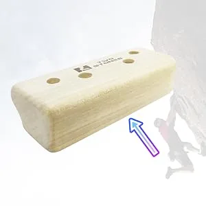 TWO STONES Campus Rungs Set for Campus Board, Campus Board Holds for Bouldering Training, Wood Rock Climbing Holds for Campus Board Rungs - Climbing Holds Edge