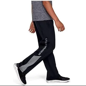 Under Armour Boys' Brawler 2.0 Training Pants Black (001)/Steel Small - product information 2