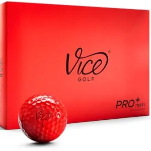 Vice Pro Plus Golf Balls (Package May Vary) White - golf balls, golf