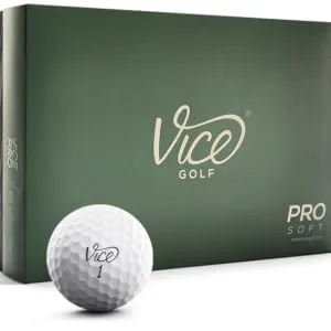 Vice Pro Soft Golf Balls Lime - golf balls, golf