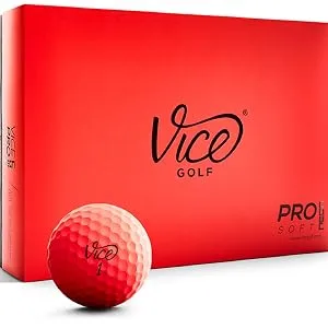 Vice Pro Soft Golf Balls Lime - golf balls, golf