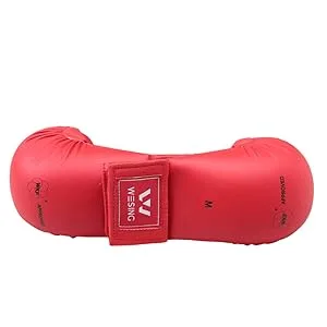 Wesing WKF Sparing Karate Gloves Without Thumb Protection Blue Red Blue Small - product information 7