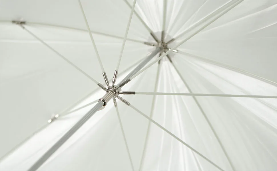 Westcott 2021 60-Inch Optical White Satin with Removable Black Cover Umbrella - westcott umbrella diffusion removable black cover durable fiberglass framework