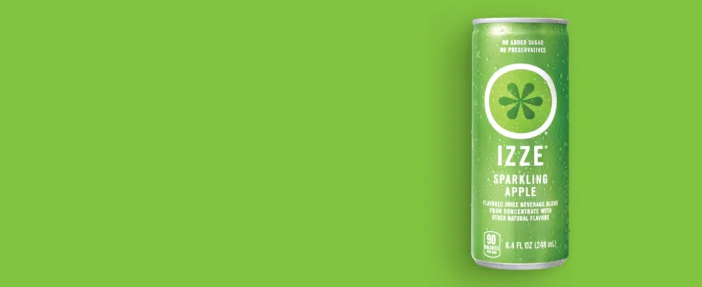 IZZE Sparkling Juice, Clementine, 8.4 Fl Oz (12 Count) - apple