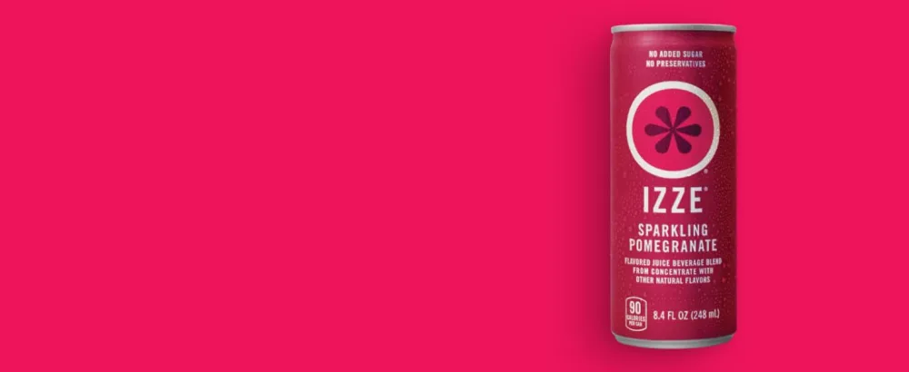 IZZE Sparkling Juice, Clementine, 8.4 Fl Oz (12 Count) - pomegranate