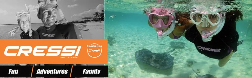 Cressi Frameless Scuba Dive Mask Clear/Clear/Black  - product information 1
