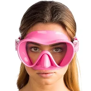 Cressi Frameless Scuba Dive Mask Clear/Clear/Black  - product information 4
