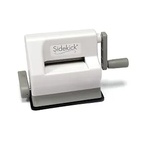 Sizzix Sidekick Starter Kit 661770 Portable Manual Die Cutting & Embossing Machine for Arts & Crafts, Scrapbooking & Cardmaking, 6.35 cm Opening Sidekick Starter Kit Embossing Machine - Sidekick