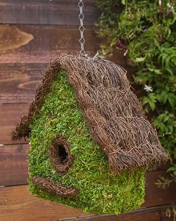 SuperMoss (21512) Preserved Sheet Moss, Fresh Green, 8oz (200 cubic inch) - Moss Birdhouse