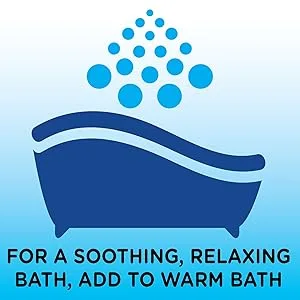 Amazon Basics Epsom Salt Soaking Aid, Lavender Scented, 3 Pound, 6-Pack (Previously Solimo) - epsom salt