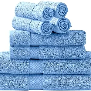 Simpli-Magic Cotton Set, Bath Towels, Pink, 24 x 46 Inches, 6 Count 24 in x 46 in Bath Towels - product information 4
