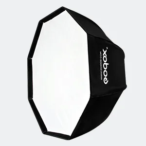 GODOX 32"/ 80cm Umbrella Octagon Portable Softbox Reflector for Studio Photography Speedlite Flash (80cm Octagon Softbox) - Godox 80cm Foldable Portable Umbrella Octagon Softbox
