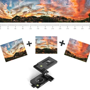 Z Tripod Head, Easiest Lock System, 8.8lbs Payload, Multiway Flexible Camera Tripod, Minimal Form Factor - panoramas 360 degree panning and Bubble Levels