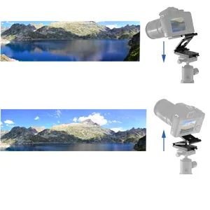 Z Tripod Head, Easiest Lock System, 8.8lbs Payload, Multiway Flexible Camera Tripod, Minimal Form Factor - tilt up tilt down, keep level all the time