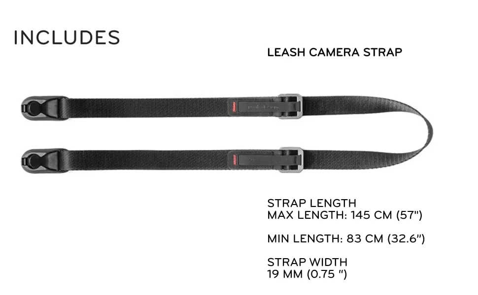 Peak Design Leash Camera Strap Sage (L-SG-3) - Leash