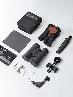 12x42 HD Binoculars for Adults with Binocular Harness Strap and Upgraded Phone Tripod and Adapter 12x42 High Definition Binoculars for Bird Watching 12x42 Binoculars for Hunting Hiking Gifts for Men - 10x42 binoculars for adults