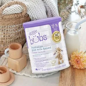 Aussie Bubs Australian Goat Milk-Based Toddler Formula, For Kids 12-36 months, Made with Fresh Goat Milk, 28.2 oz - Aussie Bubs Australian Goat Milk Toddler Formula