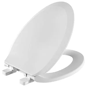 American Standard 5503A00B.020 Slow Elongated Closed Front Toilet Seat, White Transitional - product information 1
