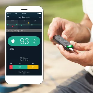 The CONTOUR NEXT ONE Blood Glucose Monitoring System All-in-One Kit for Diabetes - Image