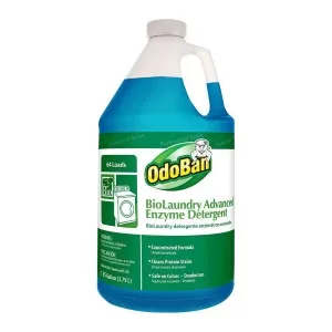 OdoBan Professional Cleaning Ready-to-Use BioStain and Odor Remover, 1 Gallon 1 Gallon Biostain - OdoBan BioLaundry Advanced Enzyme Detergent