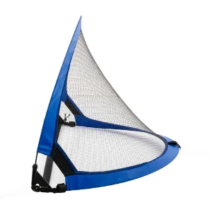 Portable Pop Up Soccer Goal Net Set for Kids or Adaults Trainning and Backyard Playing with Carrying Case, Training Cones and Target 2.5ft Blue - product information 12