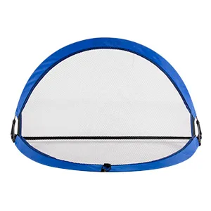 Portable Pop Up Soccer Goal Net Set for Kids or Adaults Trainning and Backyard Playing with Carrying Case, Training Cones and Target 2.5ft Blue - product information 13