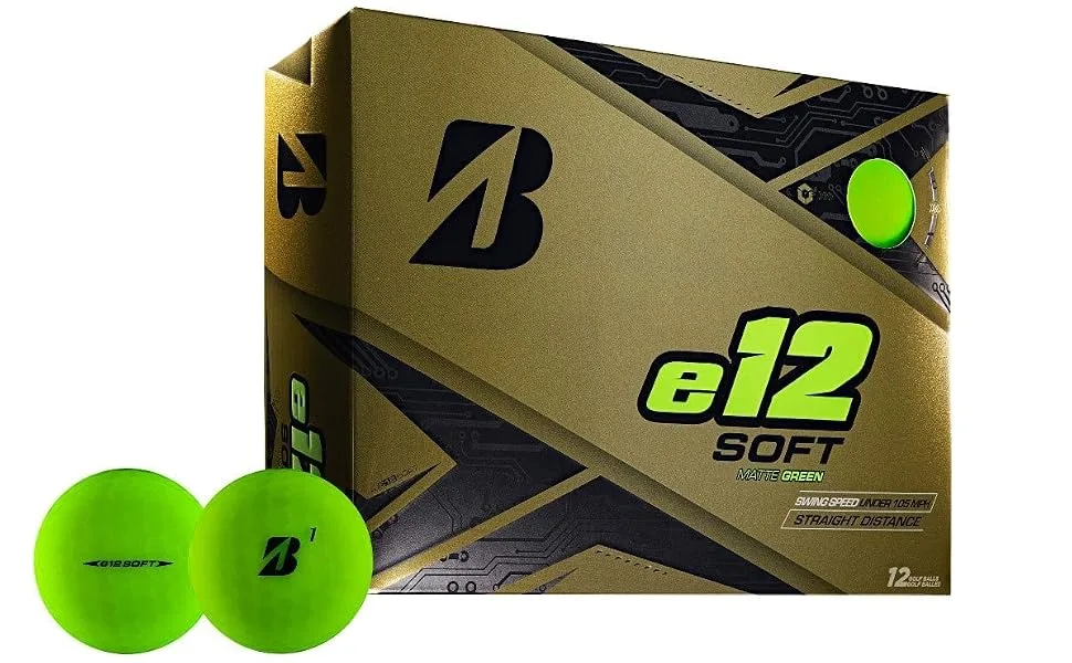 Bridgestone Golf e12 Soft Golf Balls, Green - product information 2