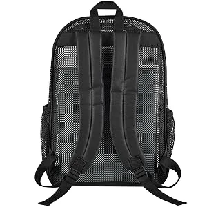 Heavy Duty Mesh Backpack with Rain Cover for School Sports Travel Amazon.com | COVAX Mesh Backpack for School, Heavy Duty Mesh  main image 3