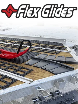 Caliber High Profile Flex Glides 13343, 8-pc Kit - sled; machine; truck; stance; variances; conversion; grip; parts; narrow; standard; wide; skateboard