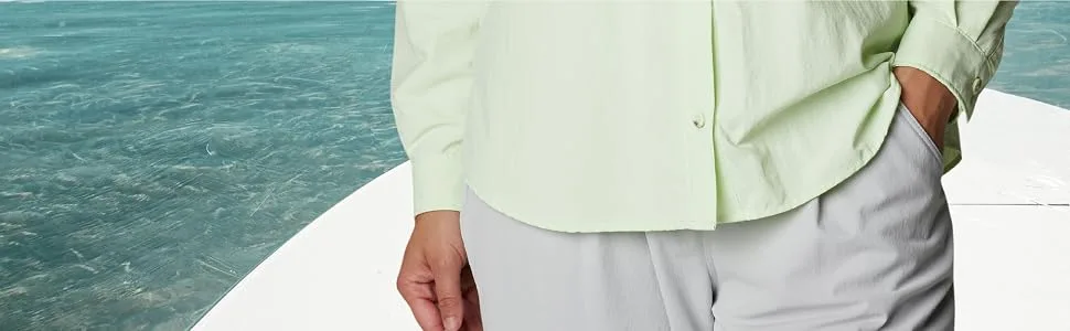 Columbia Women's Bahama Ls White Medium - Made for fishing, Performance Fishing Gear, PFG shirts