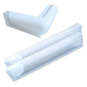 Dock Edge + Dock Guard Dock Bumper Kit White 1 Corner - white