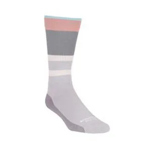 Farm to Feet Men's Park City Midweight Ski Socks Medium Black/Desert Tan - Targeted Compression
