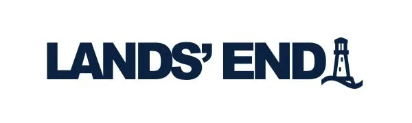 Lands' End School Uniform Kids Active Track Pants 8 Black - Lands' End Logo